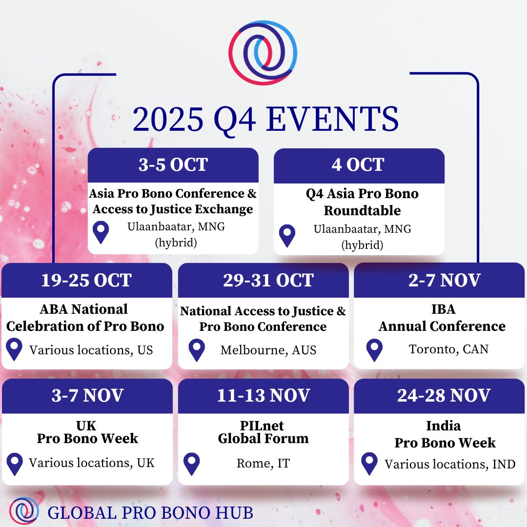 Global Pro Bono Hub tweet media