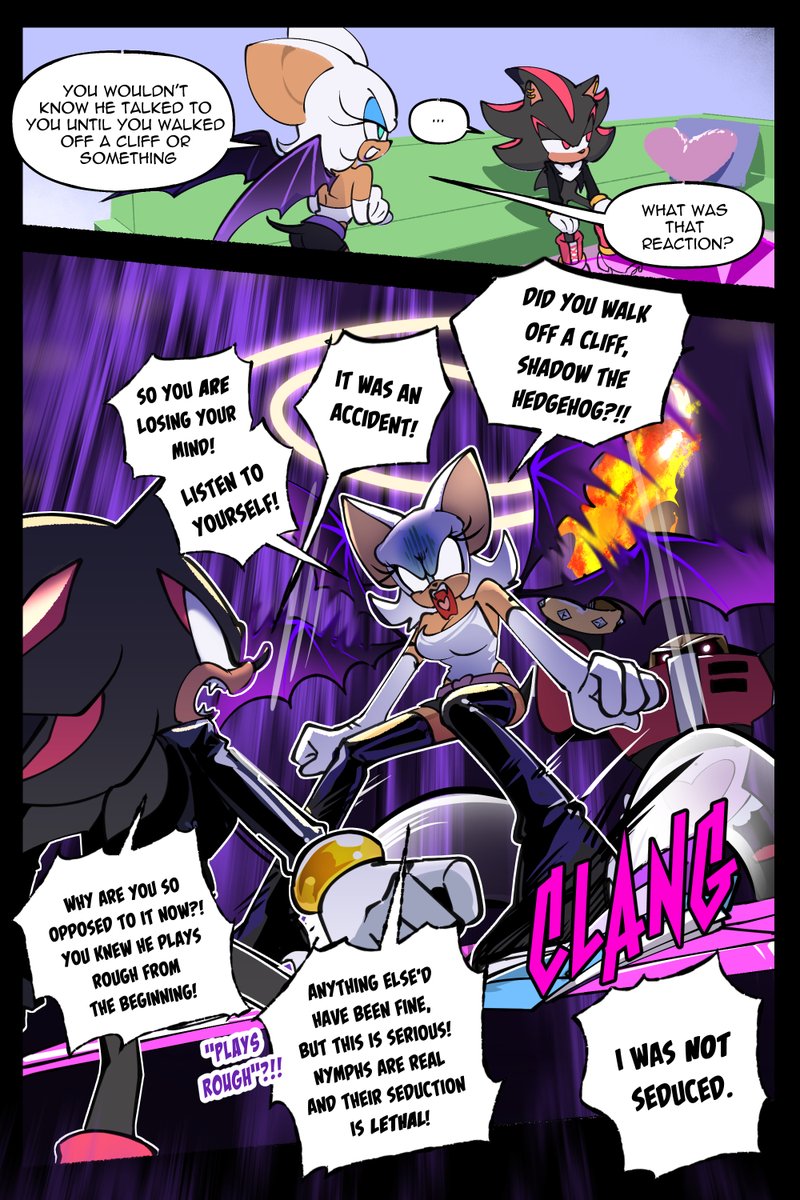 (4/7) Is Rouge overreacting? There's a good reason for it! 🤭 