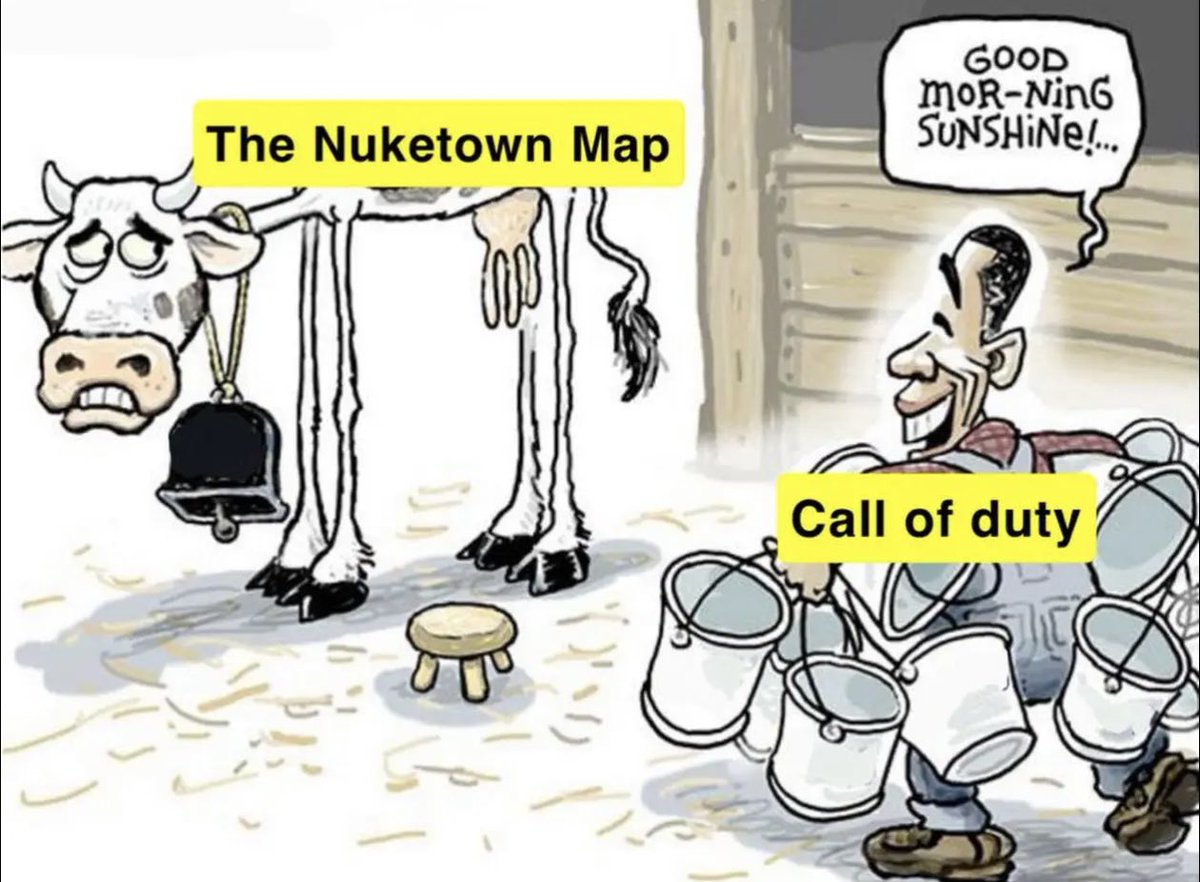 cod when it comes to nuketown,rust,shipment, and rebirth