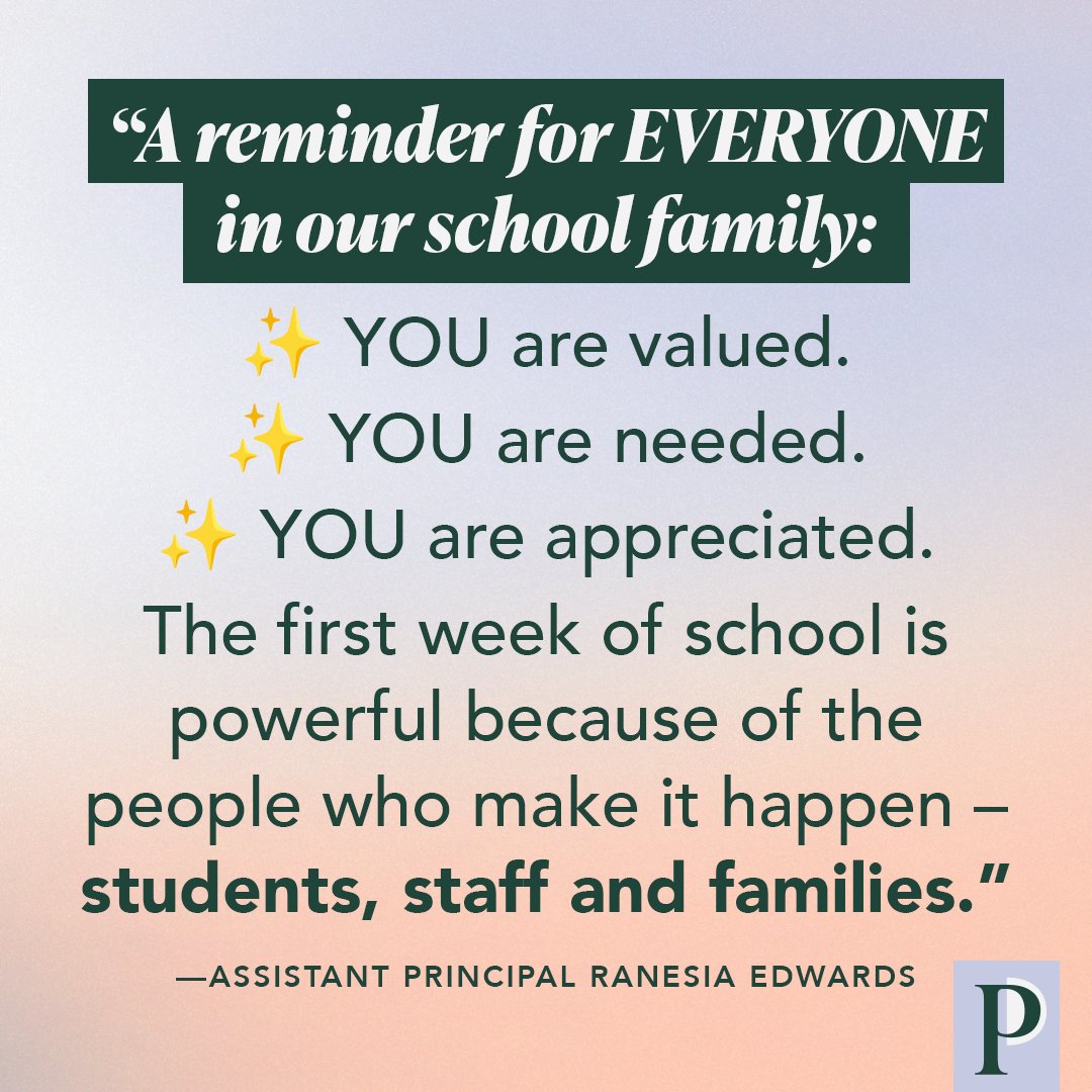 What's one reminder you'd like to give your school community?

(Inspiration via AP <a href="/RANESIAEDWARDS/">Ranesia Davenport Edwards,M.Ed.,Doctoral Candidate</a>)