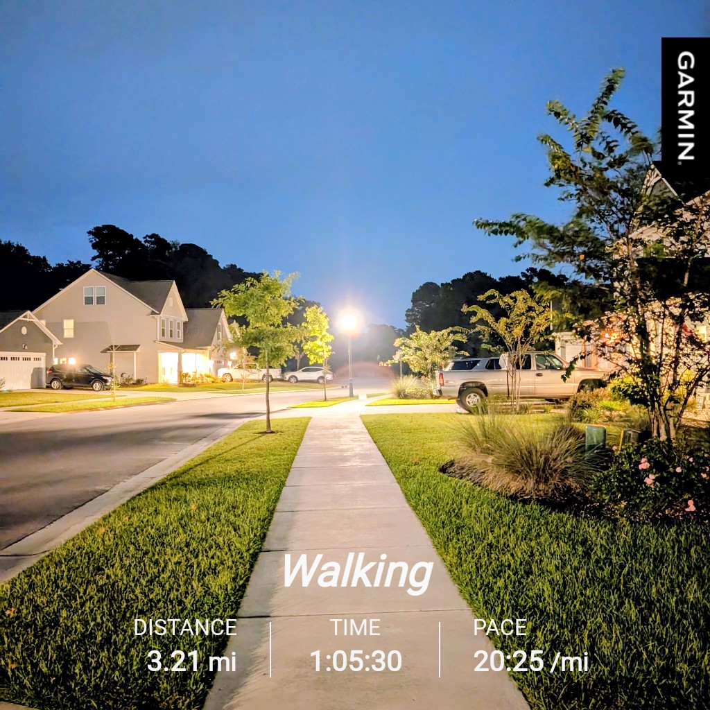 Beautiful Fall Night Walk. 🍂🍁