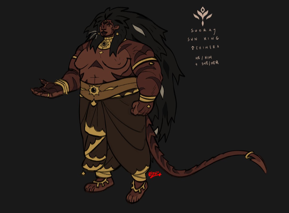 ezlo_x's tweet photo. [ #oc ] - "In times of old, a wilting flower created powerful beings. On it's  last breath, the flower scattered its petals across the lands to create  these powerful faires..." https://t.co/hyart135di