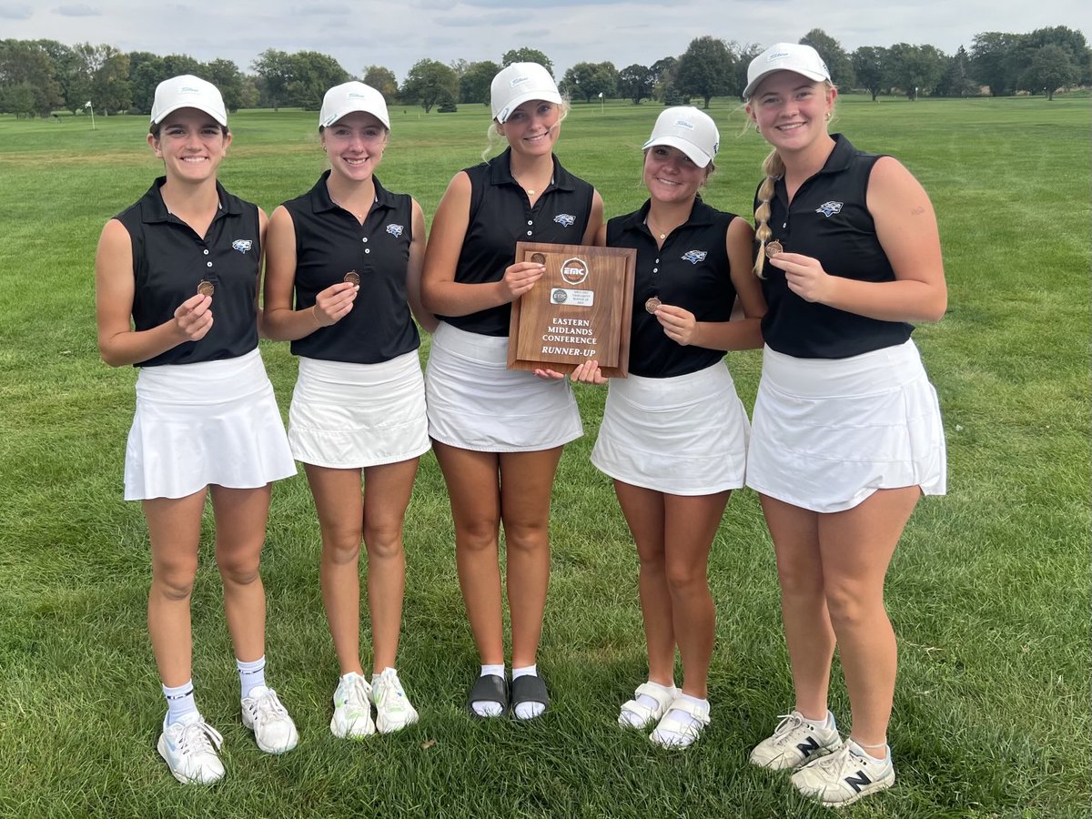 2025 EMC Runner Up 🥈 
Team score 346

Peter shoots 83 and takes 5th place!

Garst led the tournament for much of the day and finished with 85, another PR!

Looking forward to tomorrow’s Fall Cup at Pacific Springs against Elkhorn South.  Tee times begin at 2:30 pm