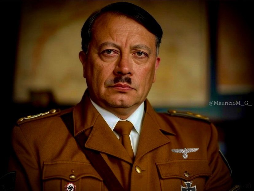 richizuluaga's tweet photo. El anti semita. 

#PetroHitler https://t.co/pydQALmGrb