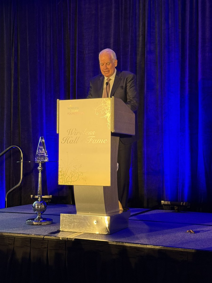 JohnLegere's tweet photo. Still so proud of my good friend and former T-Mobile President of Technology Neville Ray for getting inducted into the Wireless Hall of Fame last night! https://t.co/E6iHS6UZU6