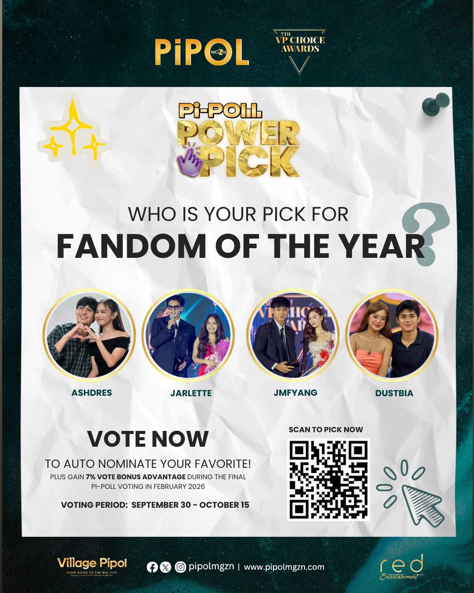 bretinoffical's tweet photo. Our Dustin Yu, 1/2 of #DustBia, is nominated! Letโs claim Fandom of the Year!
Vote now ๐ https://t.co/fLYBUdcyaa
#DustBia #VPChoiceAwards #PiPoLLPowerPick https://t.co/Bd7HPkn8SF