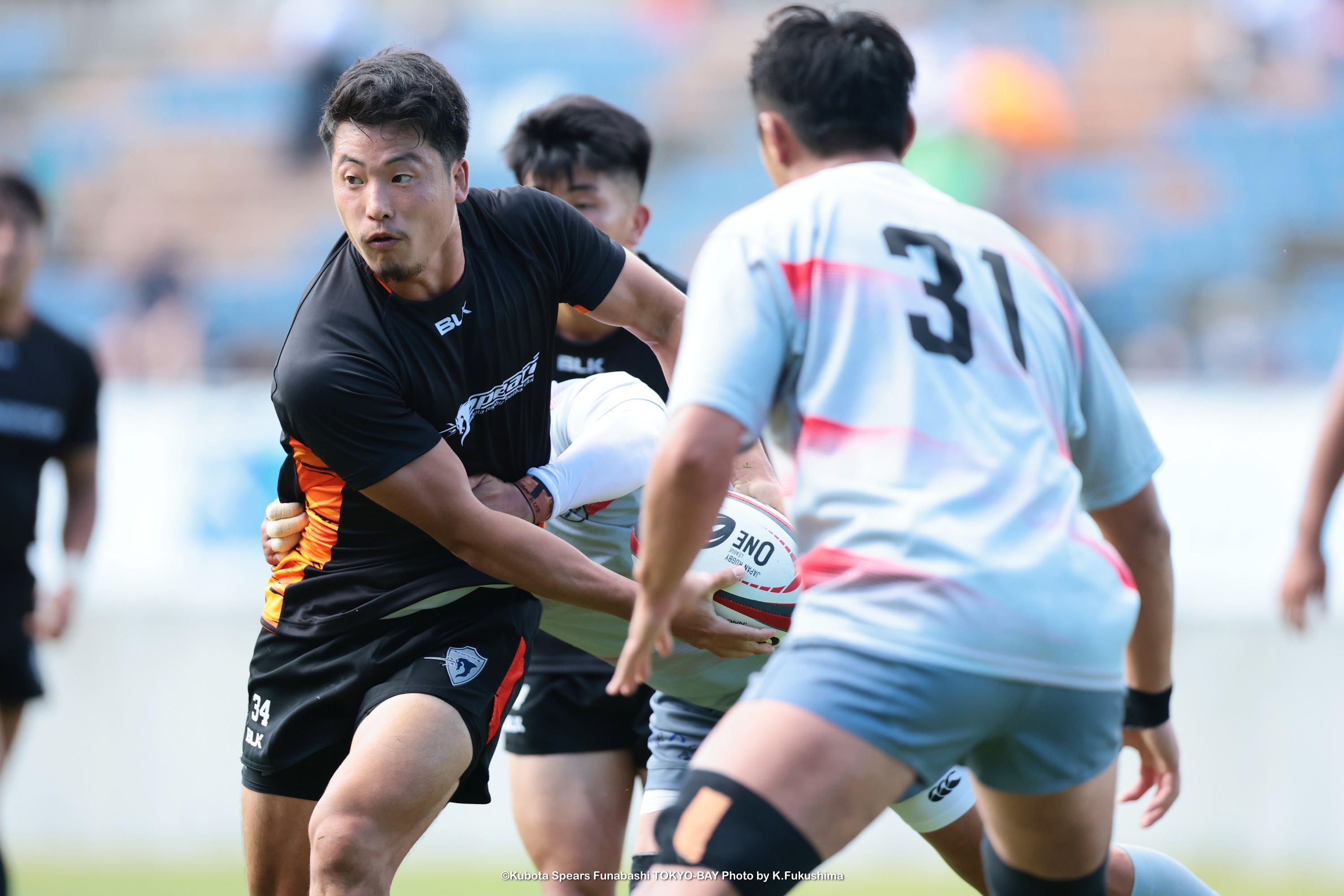 ブラックジャック ラグビーウェア XXL 青 3番　東海大学 オールブラックス 24/25 ホームジャージ