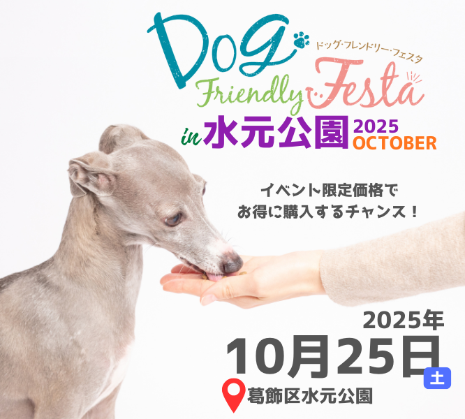UniqueOne_pet's tweet photo. 🔊イベント情報
○ドッグフレンドリーフェスタ in 水元公園 2025 OCTOBER○
日時：2025年10月25日(土) 9:30〜15:30　※雨天決行（荒天中止）
会場：水元公園　東京都葛飾区水元公園3-2
入場料：無料
https://t.co/ehebhwDzGG https://t.co/iNEFGM53lP