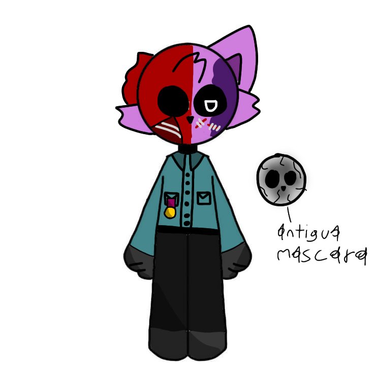 Bueno, aquí está de regreso mi Catnap con su uniforme original y al lado está su máscara original y la antigua 
#SmilingCrittersOC #SmilingCritters #catnap (originalmente tiene capa pero yo no le pongo capa)
