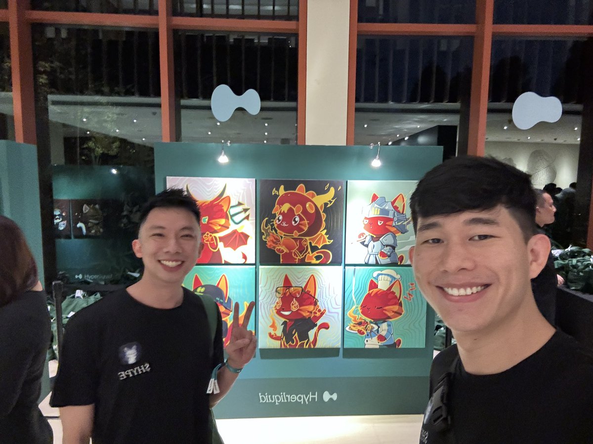Jeff and the <a href="/HyperliquidX/">Hyperliquid</a> team is so nice and humble ❤️