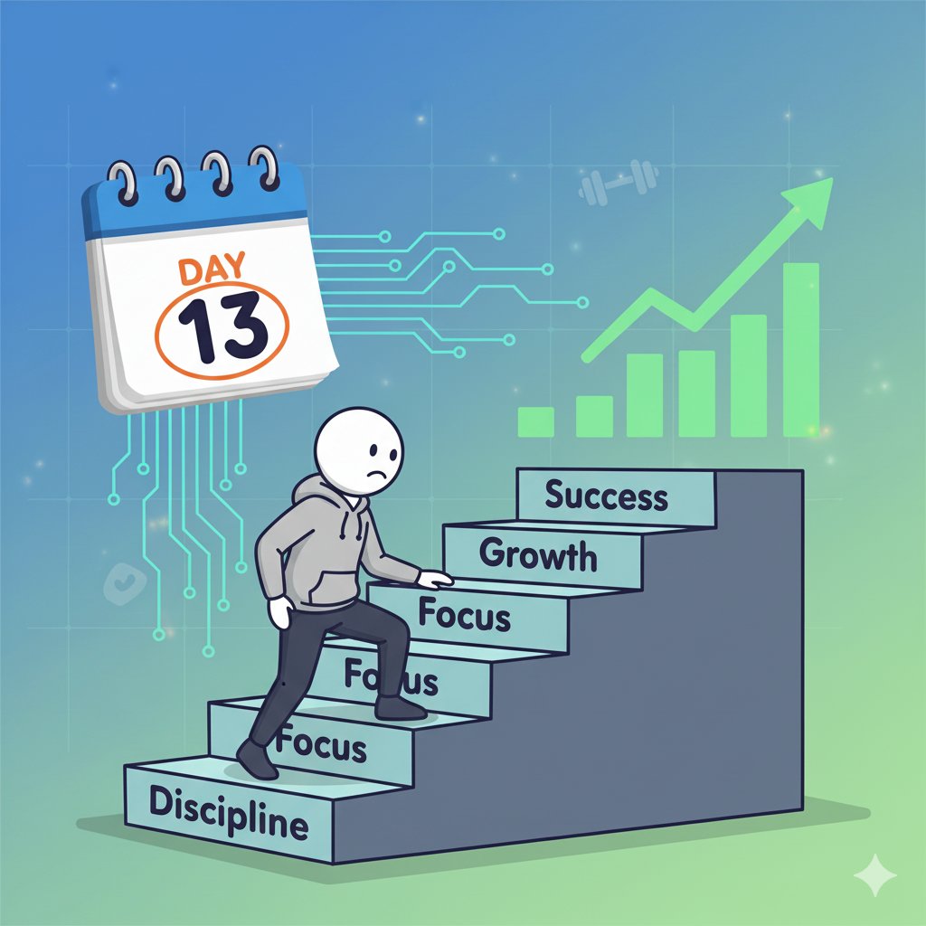 techfitfinance's tweet image. Small steps build unstoppable momentum. 💡
Day 13 isn’t just another day—it’s proof that consistency beats motivation every time!
#holiday
#Day13 #TechFitFinance #Momentum #ConsistencyWins