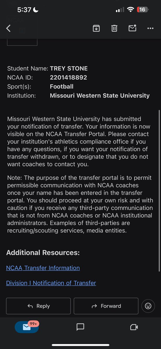 Trey “Stoney” Stone tweet media