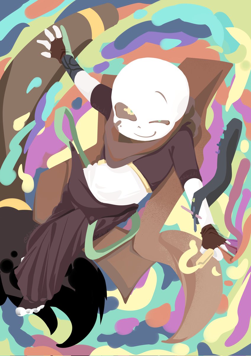 Day 1 Ink (warm-up) #inktobertale2025