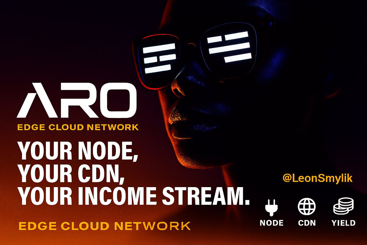 LeonSmylik's tweet image. 🧵 Post 1
ARO isn’t just a node. It’s your CDN, your edge cloud, your income stream.
Content, AI, streaming — all routed through your bare metal.
No datacenters. Just you and your bandwidth.
🔗 aro.network
📚 docs.aro.network
#ARO #NodeOperator #PCDN