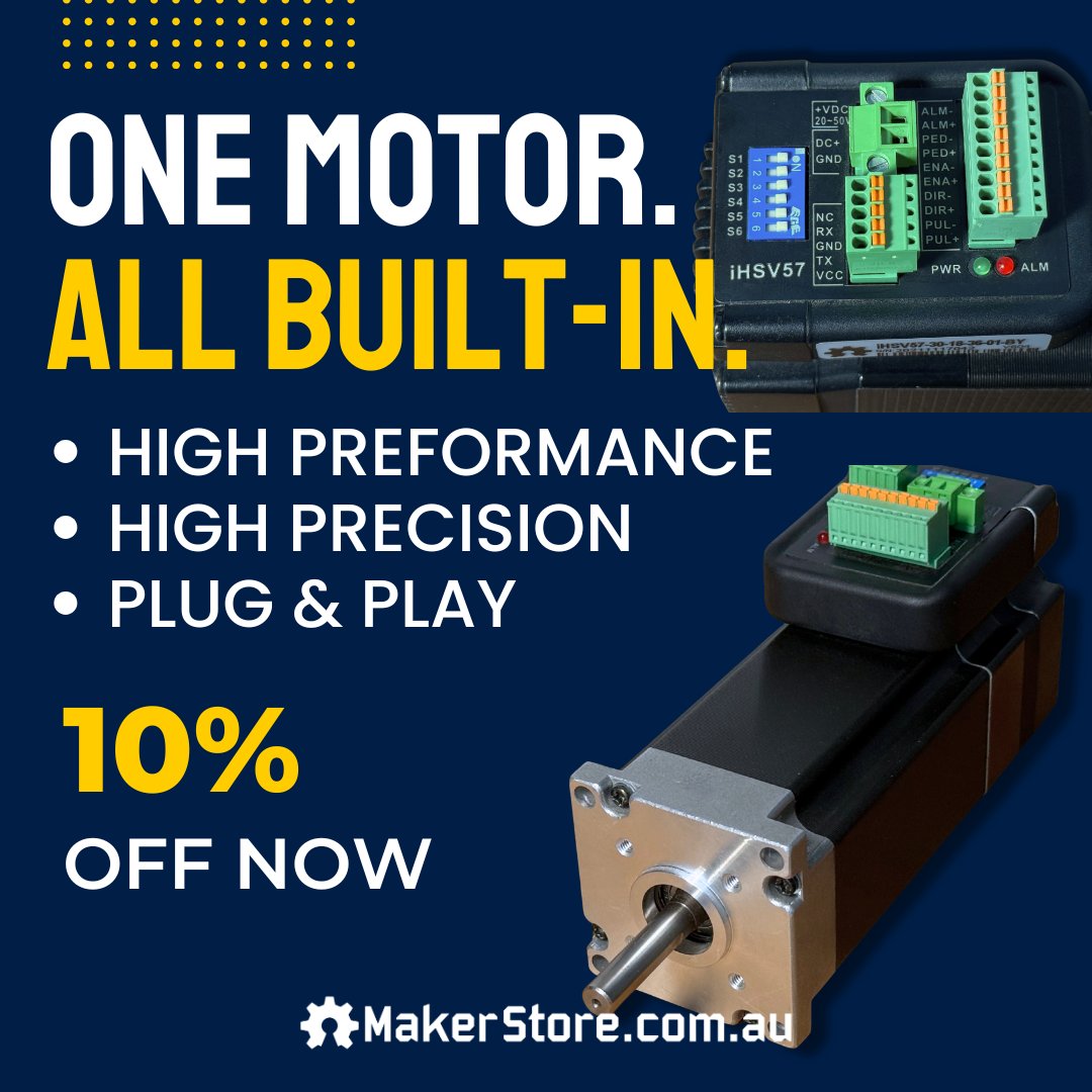 Maker_Store's tweet image. Spring Sale is here!
1ma.kr/6q9wp
Limited time only – shop now and save.
#MakerStore #SpringSale #MakerProjects #DIYElectronics #CNC #Robotics #ClearanceSale