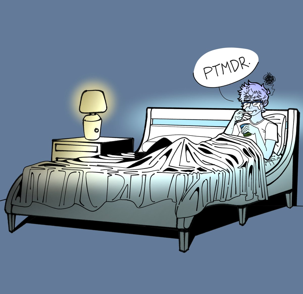 pixelinthesky's tweet image. the Lion cannot bind for a week since he has ripped his fucking skin off. he is depicted below in his natural habitat, handling it like a grownup.