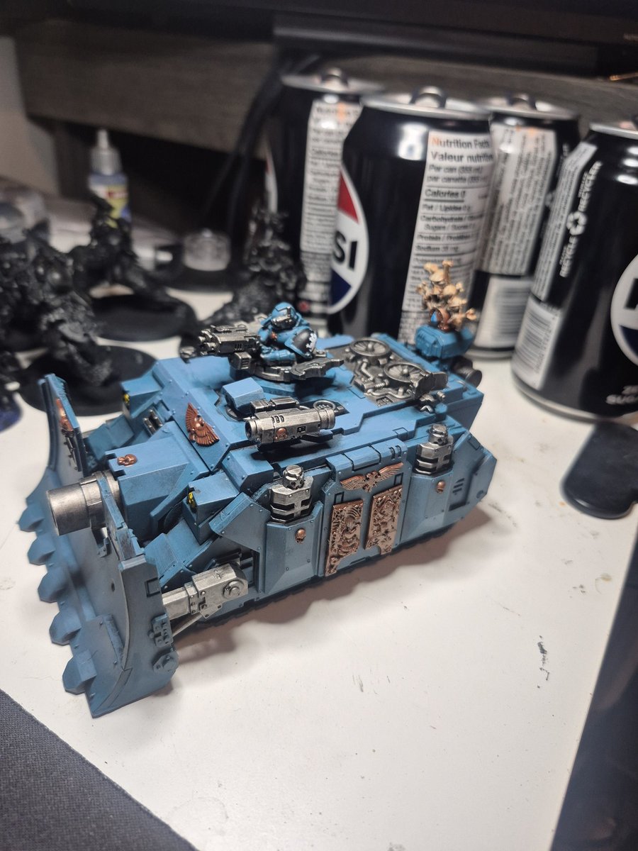 Im so happy with all my recent paint. I can't wait to continue my army 💜