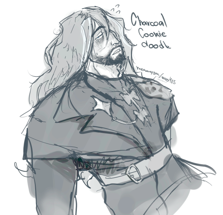 MeowMyGun's tweet photo. quick thing #charcoalcookie #crkfanart https://t.co/BFOm3kIChs