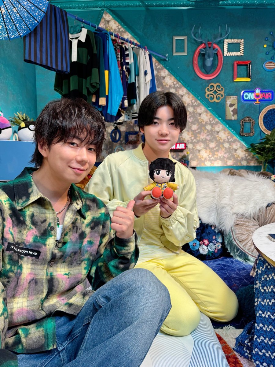 小助川と出演したよ

#あのちゃんの電電電波 
見逃しも、ぜひ
tver.jp/episodes/epbaf…