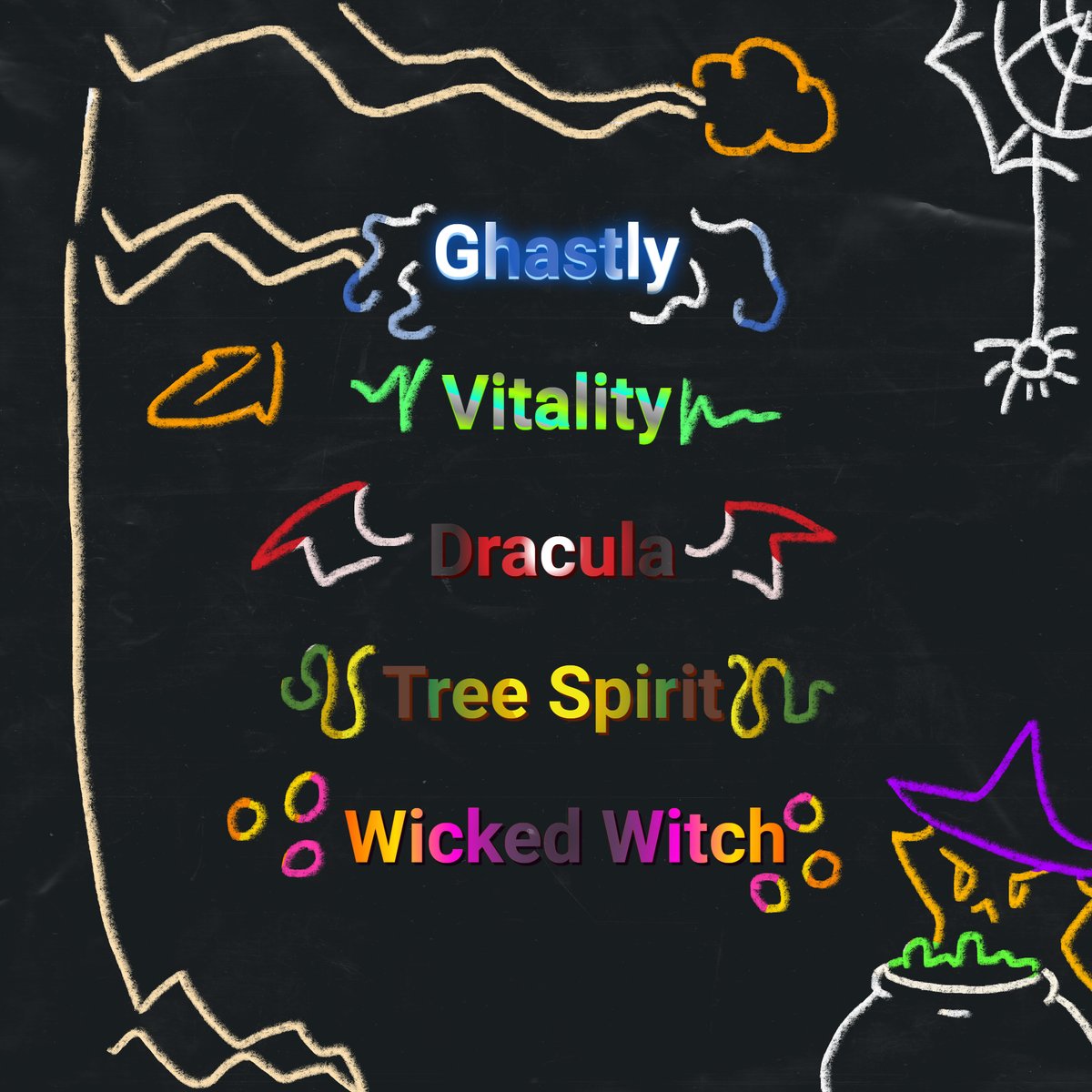 7TVapp's tweet image. OOOOOO some spooky paints for October!
Check out the monthly subscriber paints 🧛
👉 7tv.app/store ✨