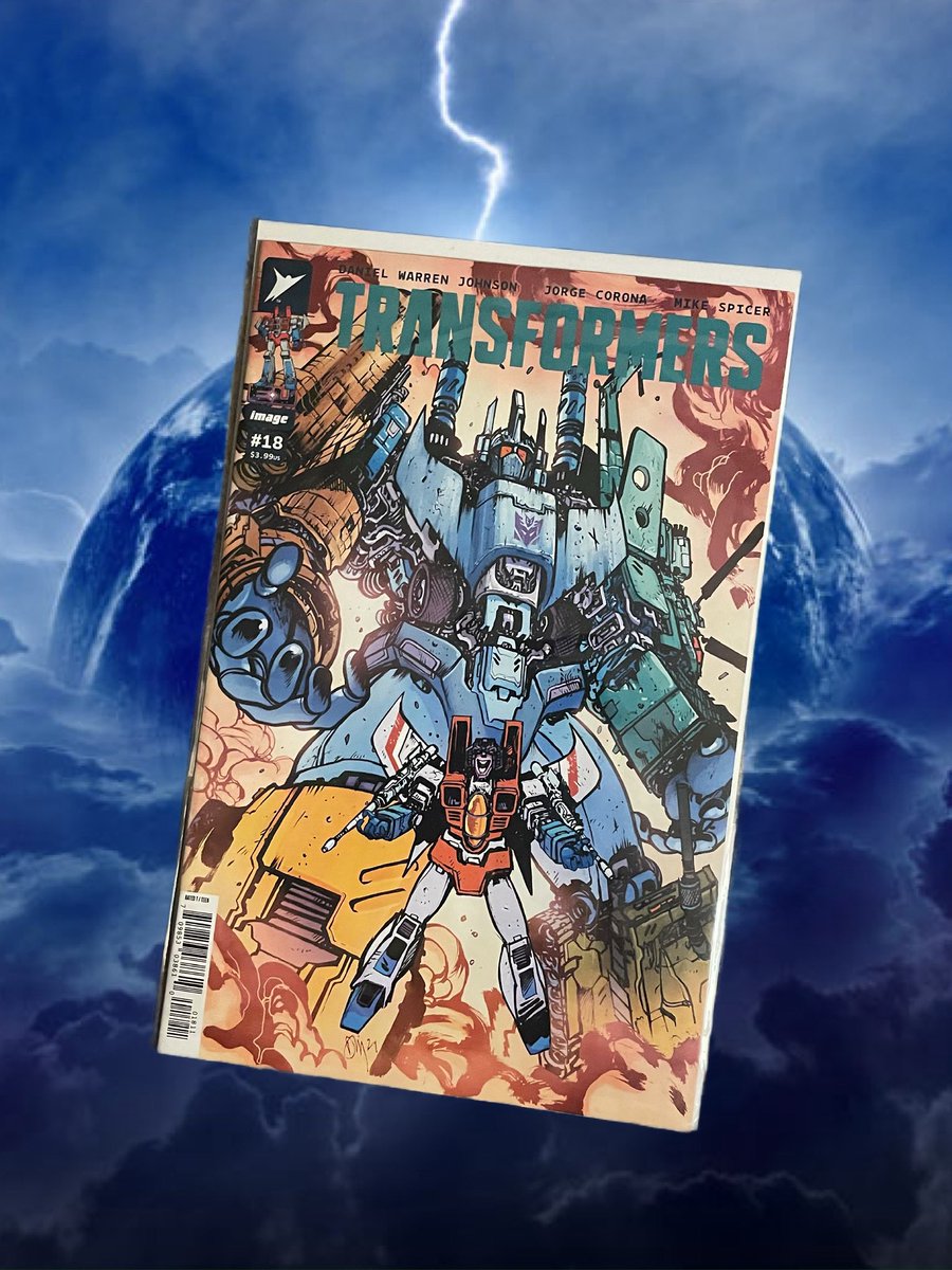 WolfmanRagu's tweet photo. #tinheadtuesday #transformertuesday #StarScream #OmegaSupreme #Transformers #AutoBots #Decepticons #imagecomics #skybound #comics
IMAGE COMICS • SKYBOUND • MAR 12, 2025
Transformers #18 https://t.co/UJk36o4dRy