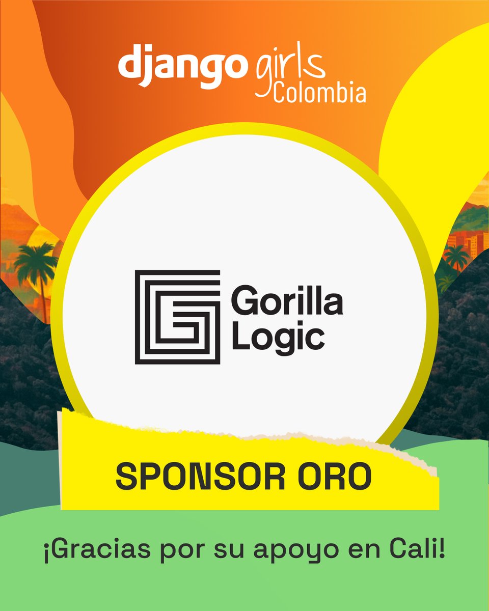DjangoGirls Colombia (@djangogirlsco) on Twitter photo ✨ ¡Gracias a nuestro patrocinador Oro <a href="/gorillalogic/">Gorilla Logic</a>! ✨
Nos llena de alegría contar con el respaldo de organizaciones que le apuestan a la educación, la inclusión y la tecnología como motores de cambio. 💻🧡
🙏 Gracias por su apoyo en el taller Django Girls Cali 2025 🌸 ✨ ¡Gracias a nuestro patrocinador Oro <a href="/gorillalogic/">Gorilla Logic</a>! ✨
Nos llena de alegría contar con el respaldo de organizaciones que le apuestan a la educación, la inclusión y la tecnología como motores de cambio. 💻🧡
🙏 Gracias por su apoyo en el taller Django Girls Cali 2025 🌸