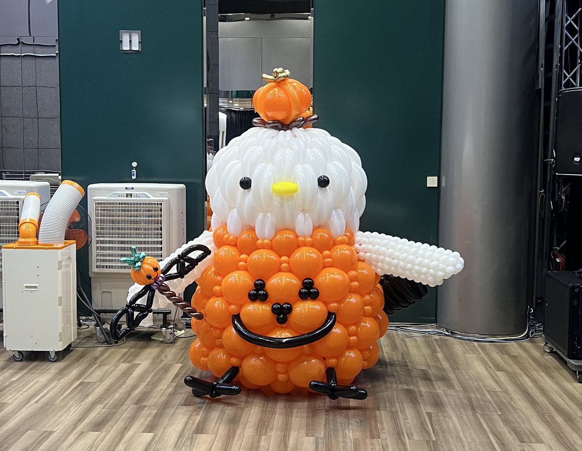 AmuseFactory's tweet image. 動きに定評があった
バルーンしまえながちゃん！

中の人はトイレ行けてるんで
ご心配なさらず（笑）

#thetime_tbs