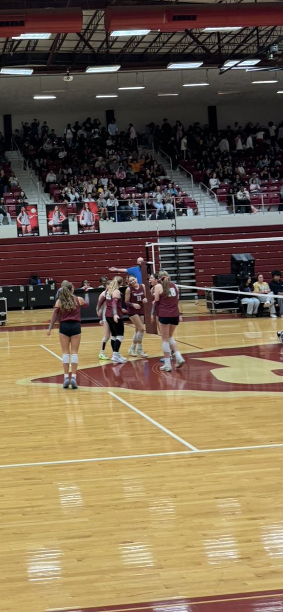 We had so much fun hosting Smyrna today at our in-school match! Thanks to Smyrna for a great match! Your Lady Warriors pulled out a victory! ❤️💛🏐💪🏽 <a href="/RiverdaleHighTN/">Riverdale HS</a> <a href="/RHS_sports/">RiverdaleSports</a> <a href="/RHS_SID/">David Limbaugh</a>