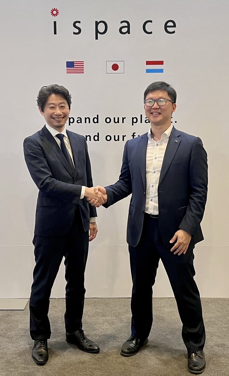 ispace_HAKUTO_R's tweet image. 📣 韓国UEL社と月面探査ローバー輸送に関するペイロードサービス中間契約(iPSA)を締結！🚀ispaceは、韓国の宇宙ロボティックス・宇宙探査企業であるUEL社（Unmanned Exploration…