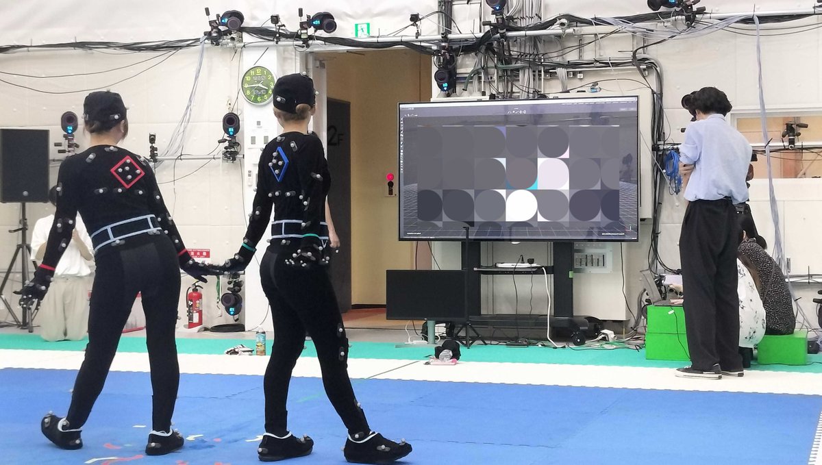 CG映像科の卒業制作に協力してきました✨
モーションキャプチャーはなかなか出来ない貴重な体験です。自分が作ったダンスでキャラクターが動くのはウキウキします♬
完成が楽しみです！

#日本工学院 #dp #cg映像科 #若きつくりびと