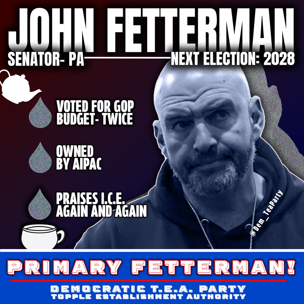 Democratic Tea Party tweet media