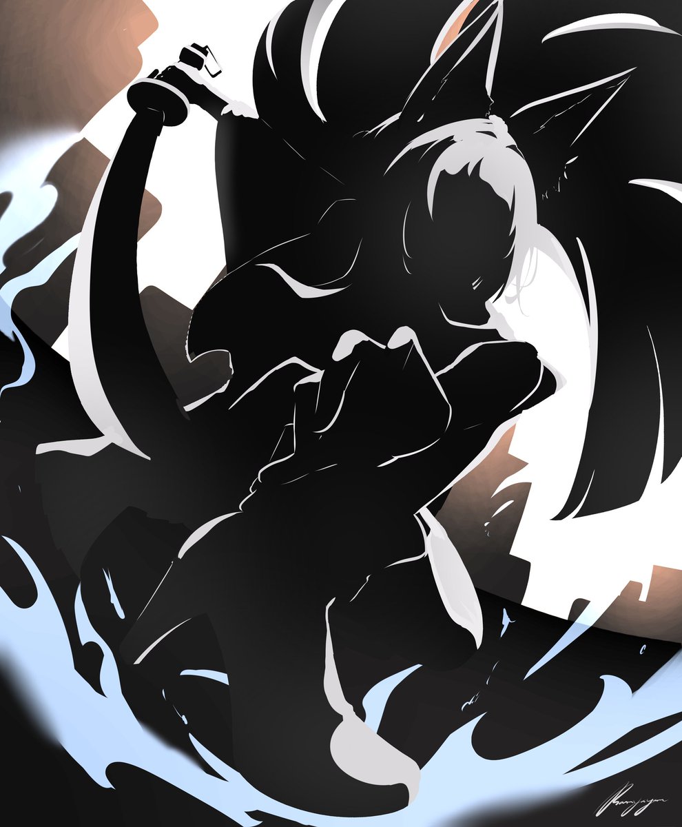 Guess what character is this :3
#WIP #artmoots