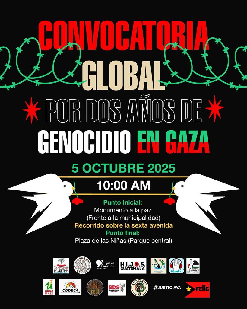 Este domingo estaremos en la marcha global por Palestina.

Si estas viendo la violencia de la que han sido víctimas, si te duele esta barbarie e injusticia, demostralo con tu presencia este domingo por la mañana.

La causa palestina es una causa humana.