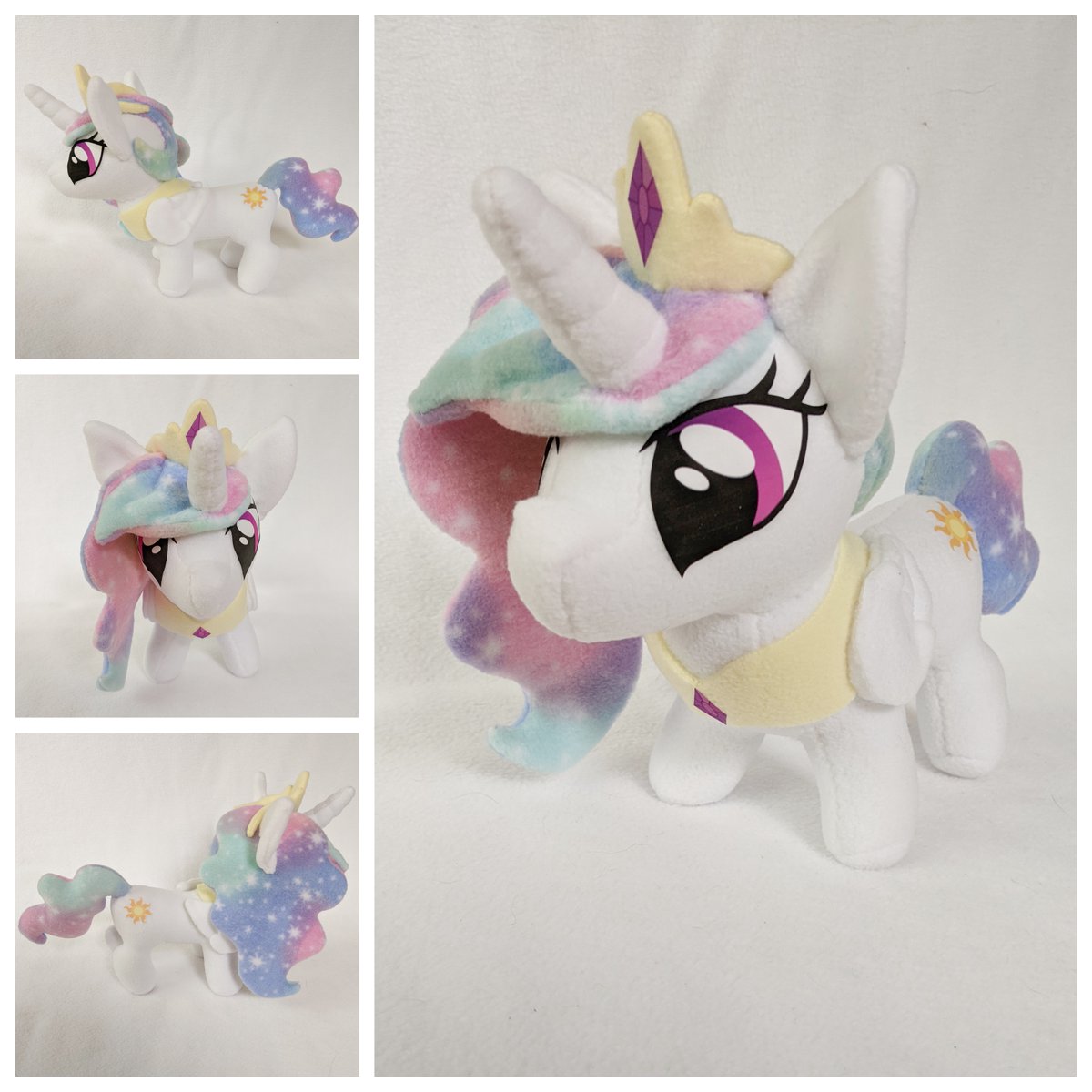 Galaxy Mane Princess Celestia plush!
$95 + shipping, message if interested!