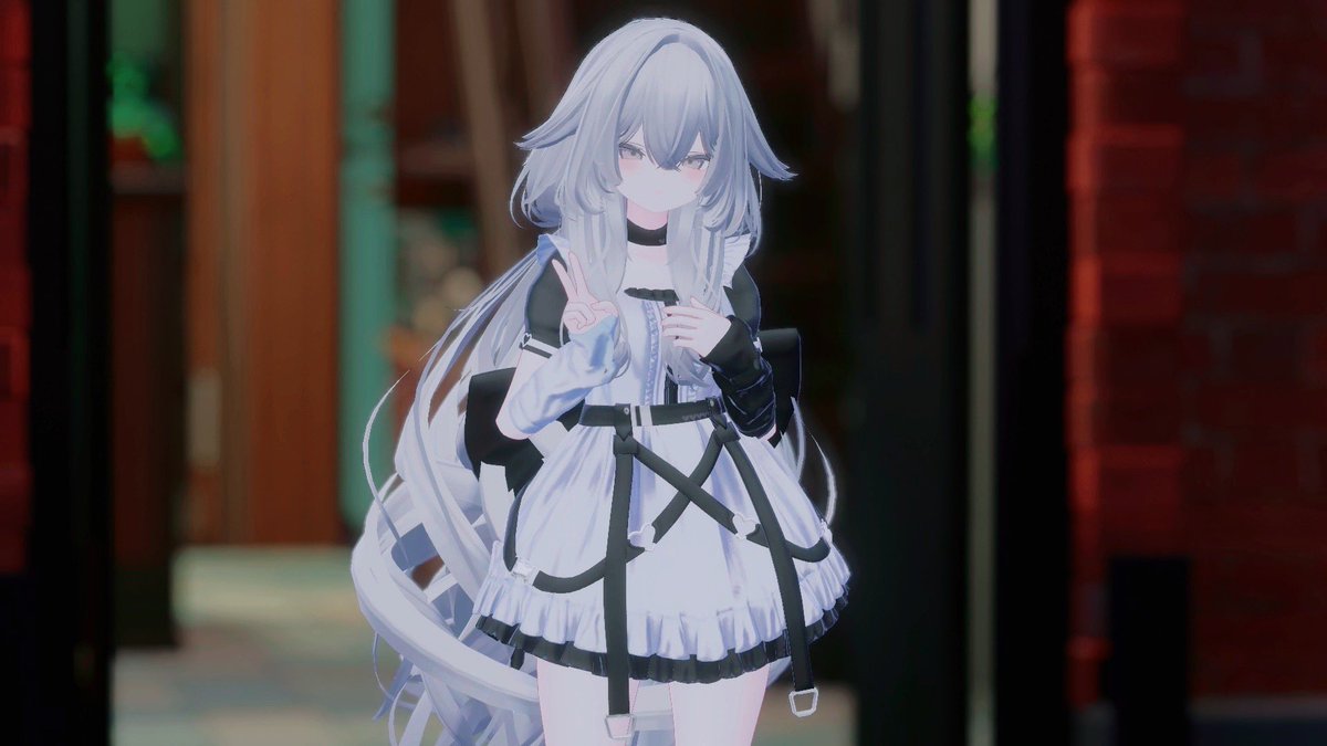 zebra521's tweet image. #code2l9 さんの新作衣装のLamentaDoll可愛くて良い
服についてる腰あたりからのベルト?が個人的にかなり気に入ってる