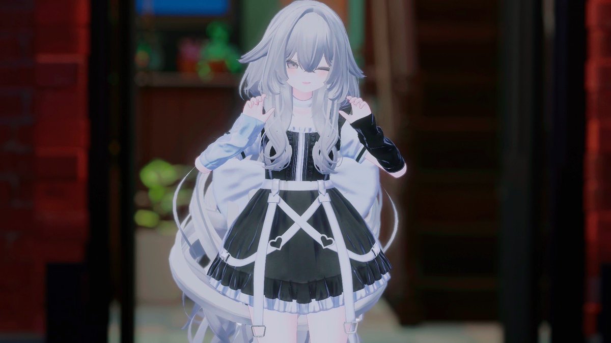 zebra521's tweet image. #code2l9 さんの新作衣装のLamentaDoll可愛くて良い
服についてる腰あたりからのベルト?が個人的にかなり気に入ってる