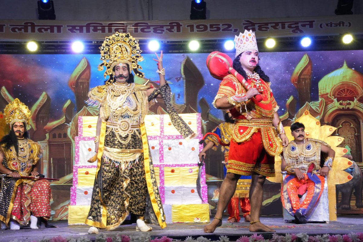 Ramlila in Dehradun: Govt employees, politicians shed routine to don epic roles
 timesofindia.indiatimes.com/city/dehradun/…