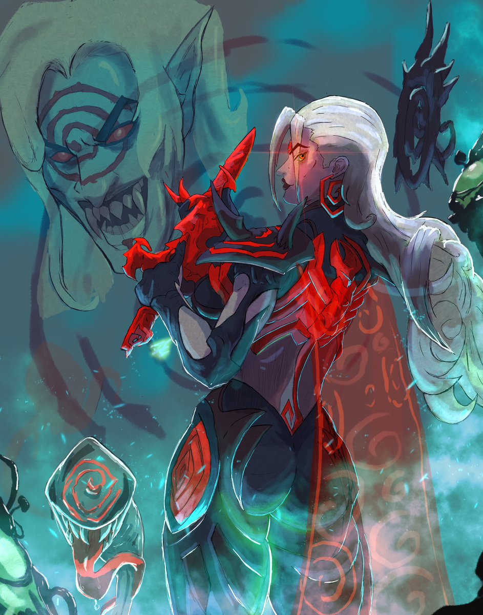 zen_edit's tweet image. Love the skin so much had too take a try ♥️🖤
#MarvelRivals #knull #hela #dps #avengers