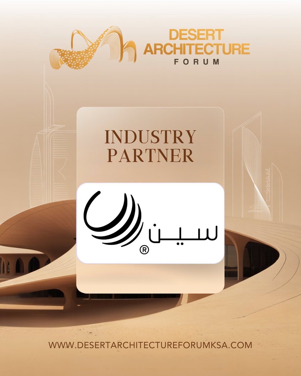 DesArchForum's tweet image. Light transforms design and Seen Lighting proves it.
As an Industry Partner of #DesertArchitecture, they’re redefining spaces with creative, future-focused lighting solutions.

🗓️ 20-21 Oct, 📍JW Marriott, Riyadh
🔗 desertarchitectureforumksa.com