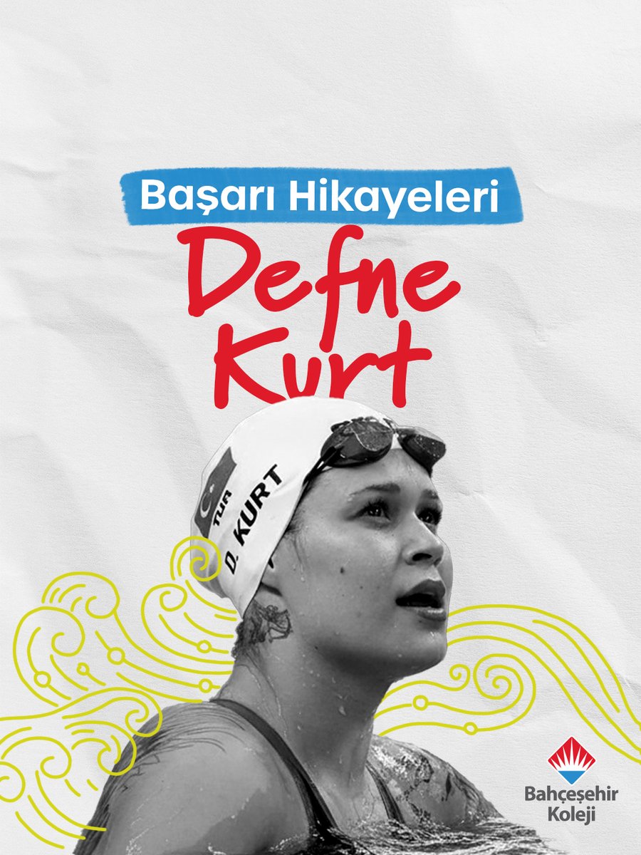 bahcesehir_k12's tweet image. Sevgili mezunumuz Defne Kurt, azmin ve başarının yaşayan örneği.
Geçirdiği trafik kazasının ardından yılmadı, paralimpik yüzmede tarih yazdı.
Avrupa ve dünya şampiyonluklarıyla Türkiye’nin adını zirveye taşıdı. Yaşanılan tüm zorlu engellere rağmen hayallerine ulaşmanın…