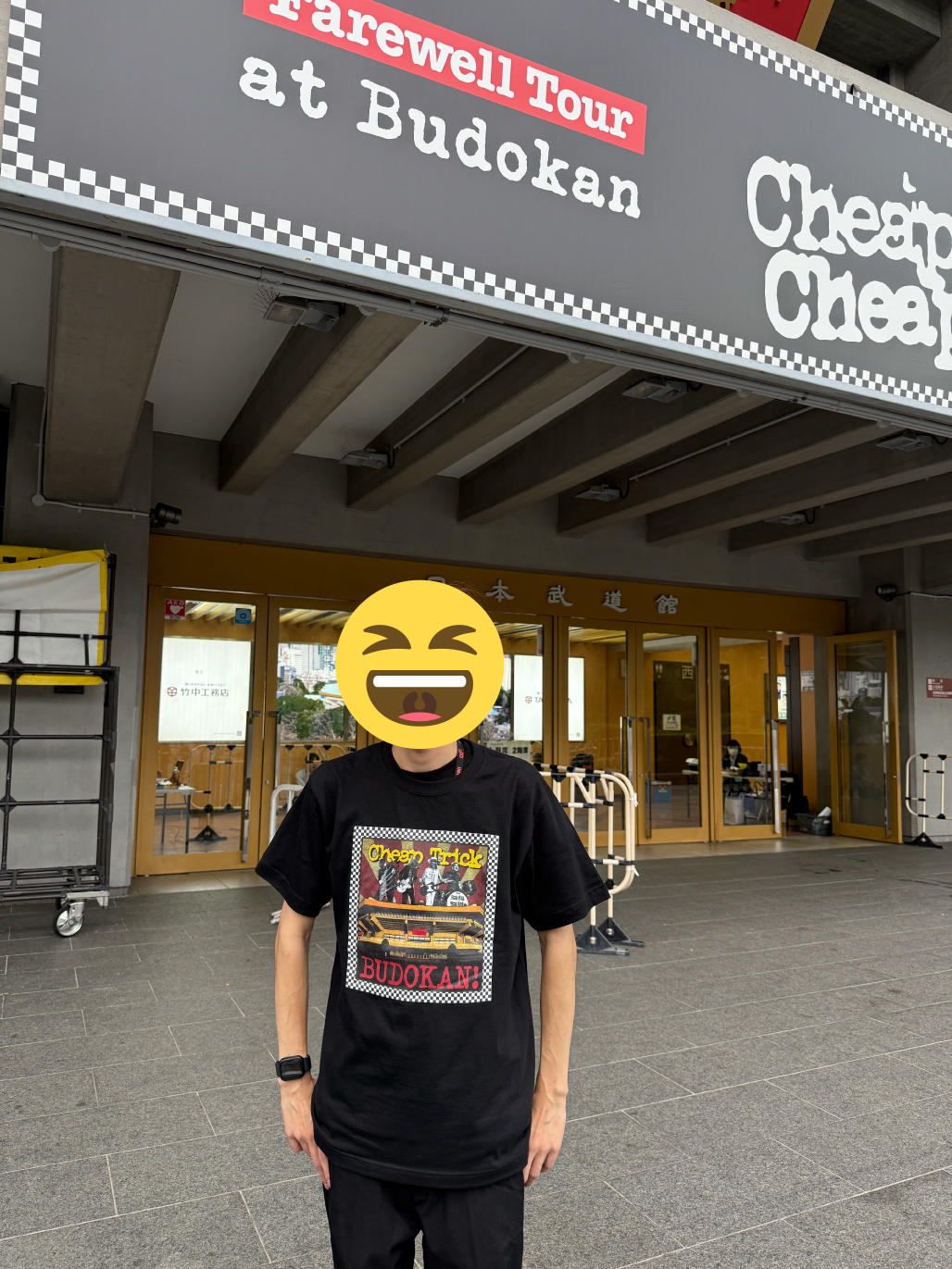 Cheap Trick 日本武道館限定Tシャツ チープ・トリック CHEEP TRICK ツアーTシャツ BUDOKAN 30th