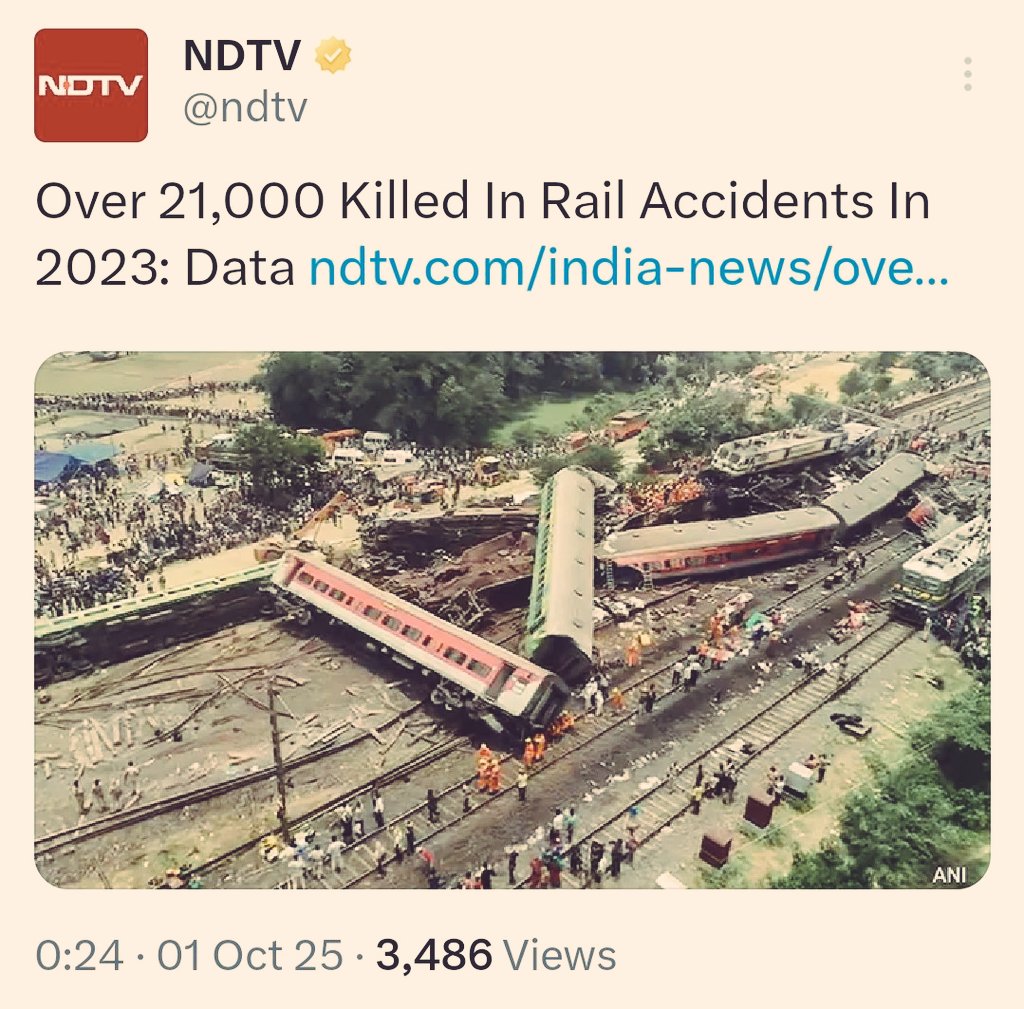 This tweet has been deleted by NDTV.

If it wasn't Adani's channel, the authorities might've also taken action against them, for trying to do journalism.