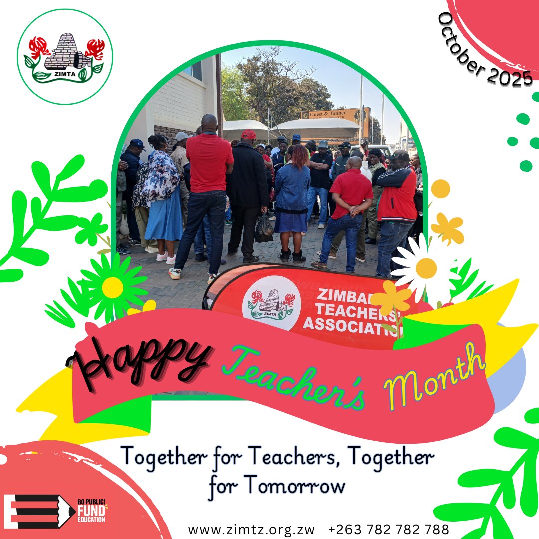 Happy #WorldTeachersMonth !
Teachers are the heart of education.
Join us and call on governments to :
#GoPublic #FundEducation #InvestInTeachers
#TeachersMonth2025