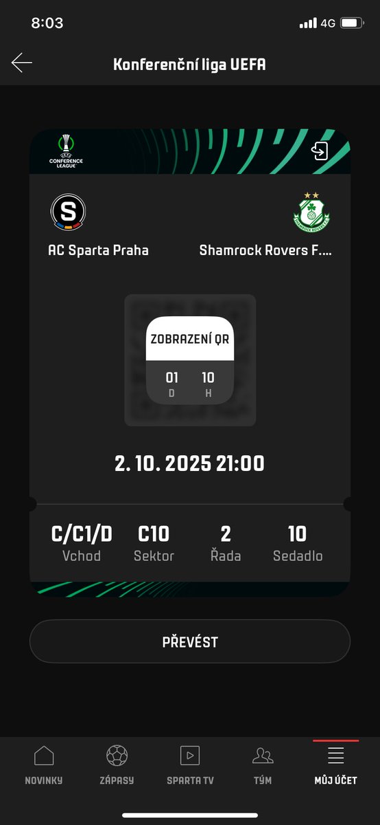 MatejWrobel's tweet photo. Zítra bohužel nestíhám, přenechám místo za 500. https://t.co/VB4vO9UZpG