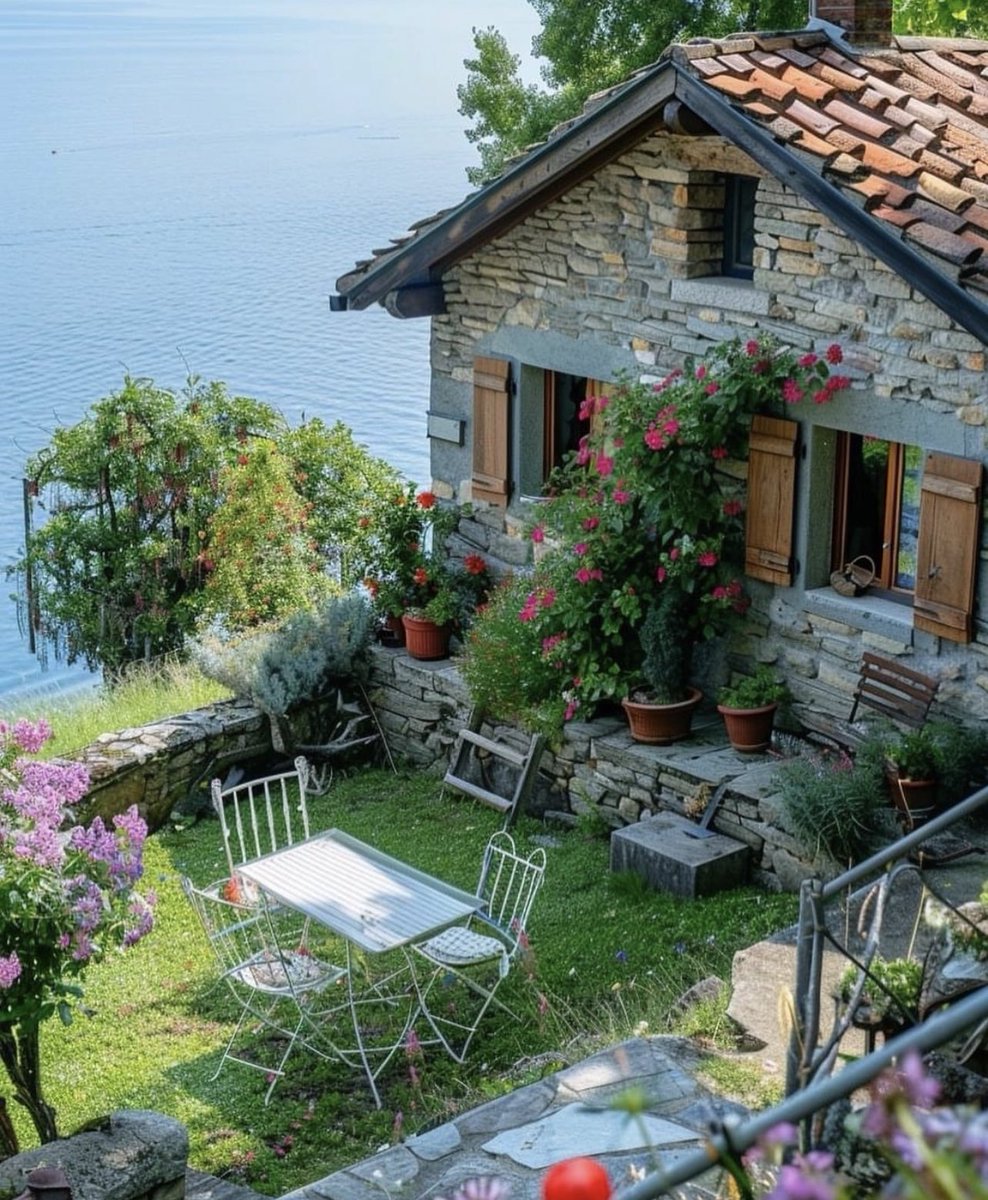 Sabah kahvesini burada içmek...