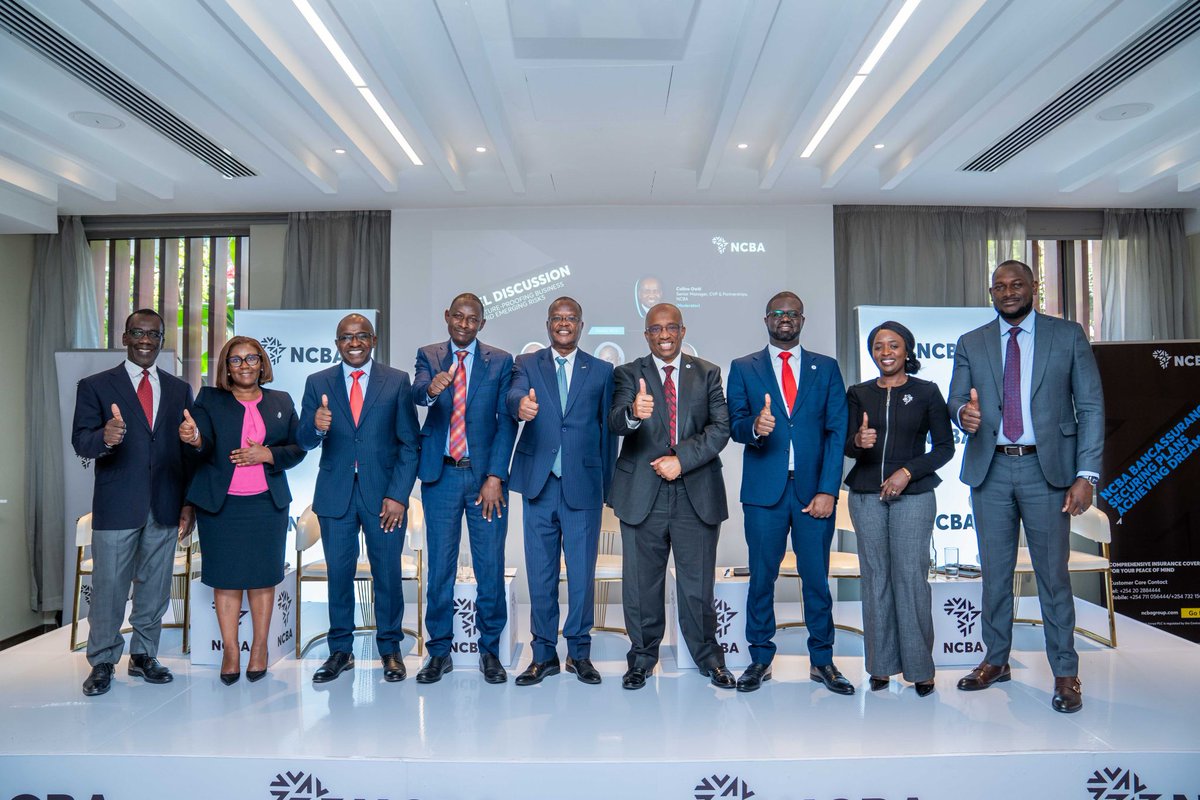 I was deeply honored to deliver the keynote address at the <a href="/NCBABankKenya/">NCBA Bank</a> corporate breakfast this week. It was a privilege to experience firsthand the ‘#Goforit’ spirit that drives NCBA’s culture of excellence and continues to position the bank as a true market leader.