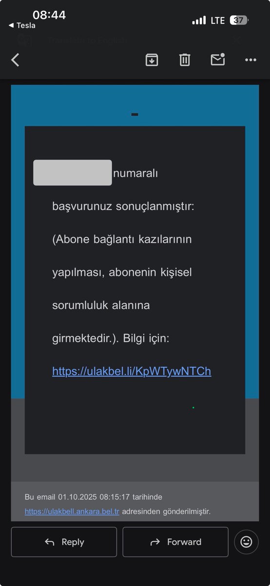 Sayın <a href="/mansuryavas06/">Mansur Yavaş</a> belediyeye verilen Aykome bedeli yalnızca A4 kağıt almak, Askiye verilen abonelik parası sadece şebekeye bağlanmak için midir? Benden 300000₺ talep ediliyor. Karşılığında kazı işleri de benim üstüme atılıyor. Ben asfalt kazmak istemiyorum.