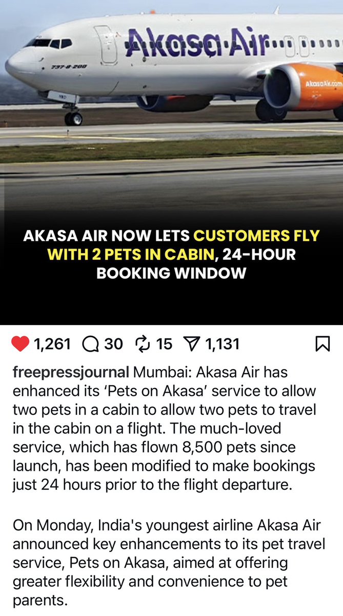 TandonRaveena's tweet photo. Take a cue @airindia . Sometimes you all  put pet parents through a lot of inconvenience. Our babies are better behaved than most of some human passengers you get on board . https://t.co/84qbR1ibsy