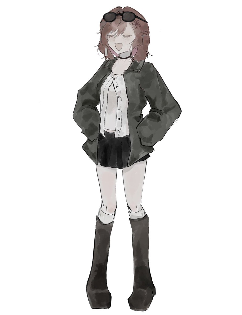 ใส่เรียบร้อยคับ✨ เท่ม้าย