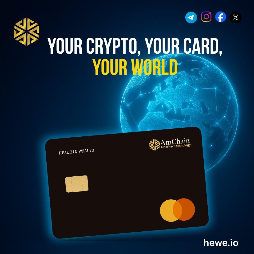 heweofficial's tweet photo. π HEWE MASTERCARD β PAY SMART, LIVE GLOBAL π³β¨
Spend crypto anywhere Mastercard is accepted.
β
Instant payments in seconds
β
24/7 access to your assets
β
Top-tier security & fair fees
π Get yours today: https://t.co/MzOwnB2kGA
#HEWEMastercard #CryptoPayment #GlobalFinance #DigitalAssets